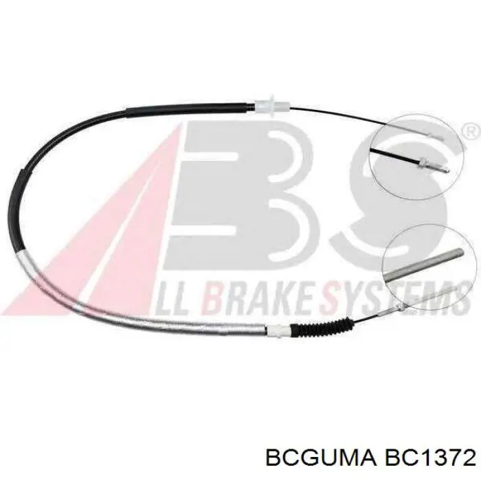Купити BC1372 Bcguma Пильник направляючої супортугальмівного, переднього