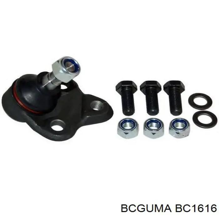 BC1616 Bcguma Сайлентблок заднього поздовжнього важеля, задній