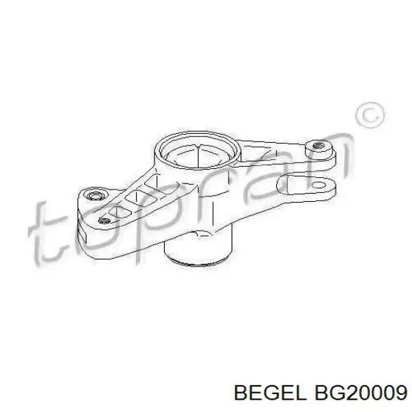 BG20009 Begel кронштейн натягувача приводного ременя