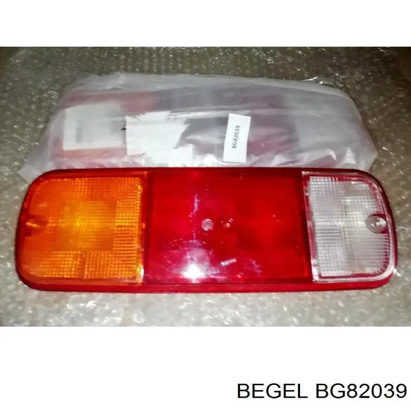 Скло ліхтаря заднього BG82039 Begel