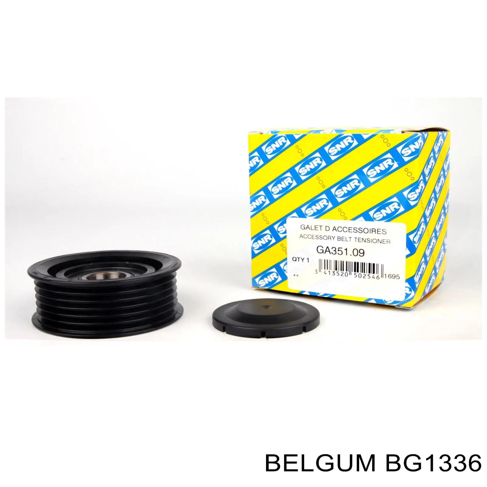 BG1336 Belgum Ролик приводного ременя, паразитний