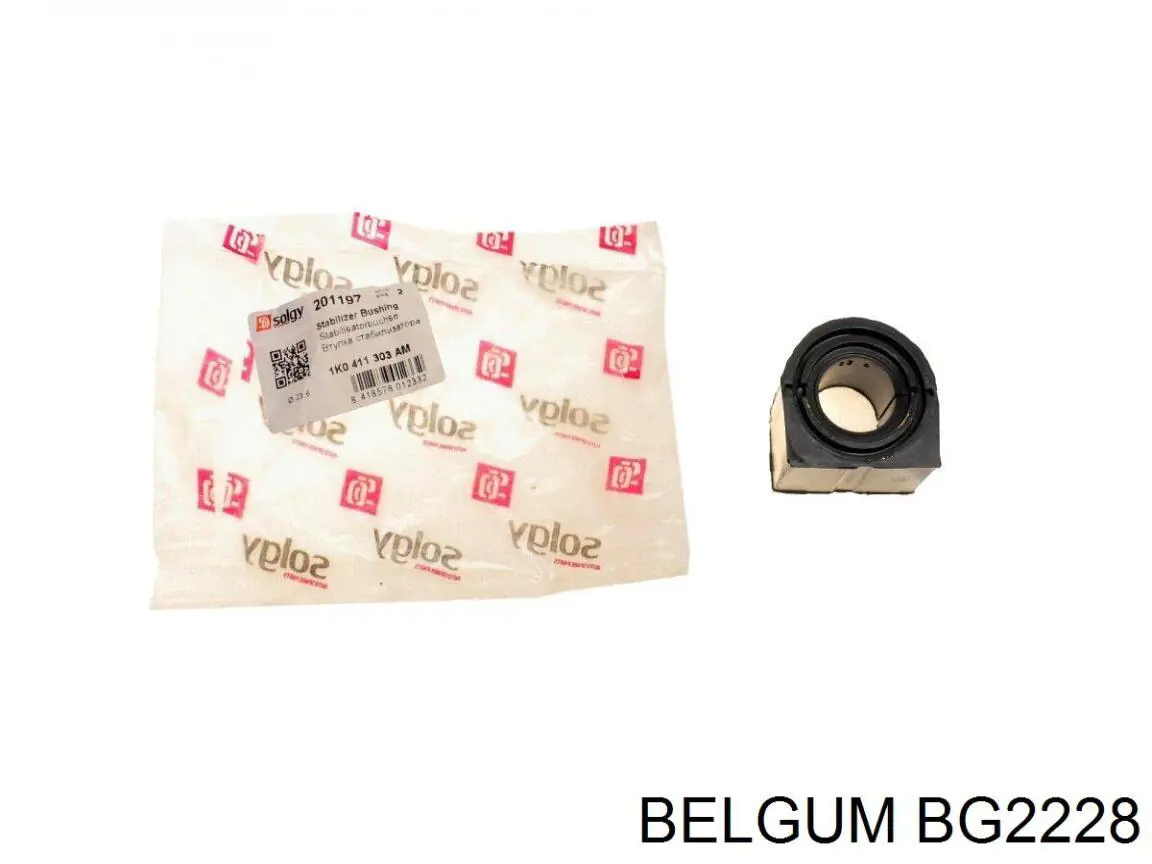 BG2228 Belgum втулка стабілізатора переднього