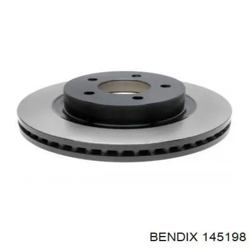 145198 Jurid/Bendix диск гальмівний передній