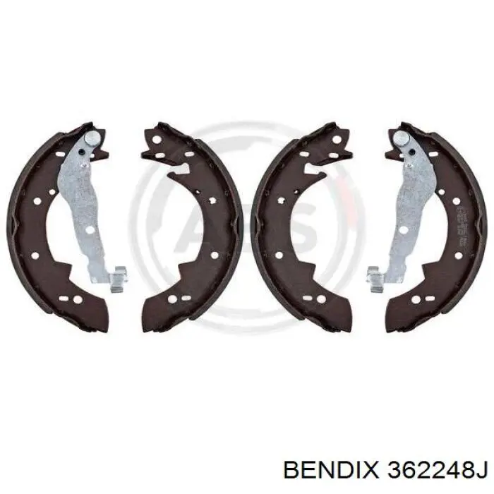 Купити 362248J Jurid/Bendix Колодки гальмові задні, барабанні