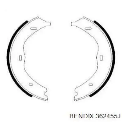 Купити 362455J Jurid/Bendix Гальмівні колодки гальма стоянки