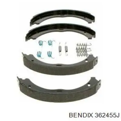 362455J Jurid/Bendix Гальмівні колодки ручника