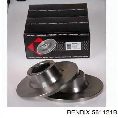 Купити 561121B Jurid/Bendix Ротор гальмівний