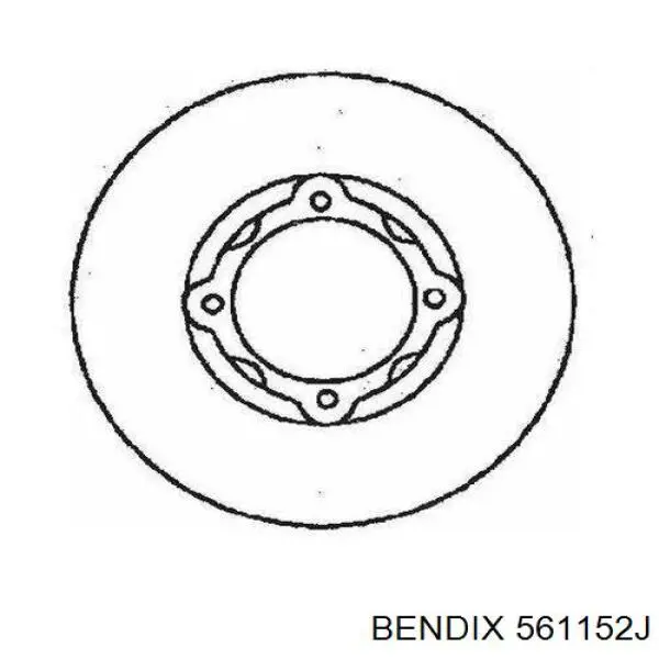 Гальмівні диски передні MB316729 Mitsubishi