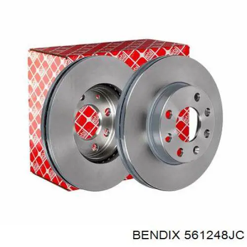 Гальмівні диски передні 561248JC Jurid/Bendix