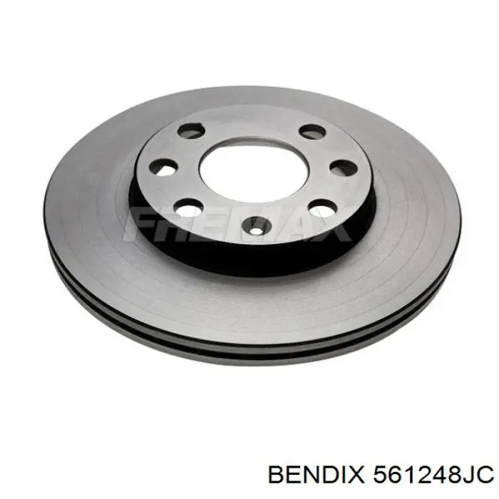 Диск гальмівний передній Jurid/Bendix 561248JC