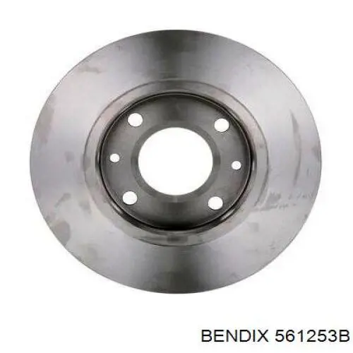 Диск гальмівний передній Jurid/Bendix 561253B