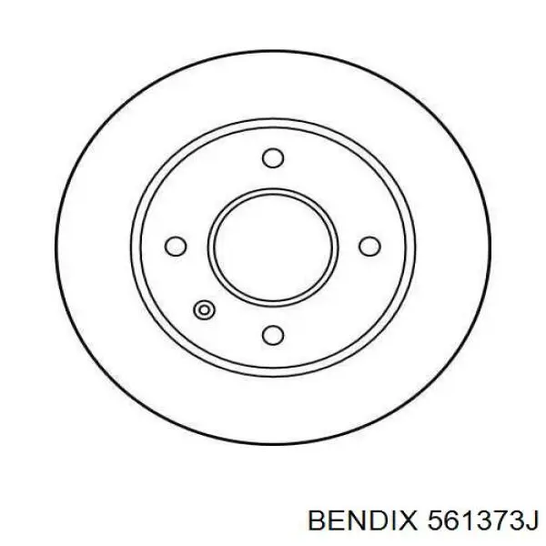 Купити 561373J Jurid/Bendix Ротор гальмівний