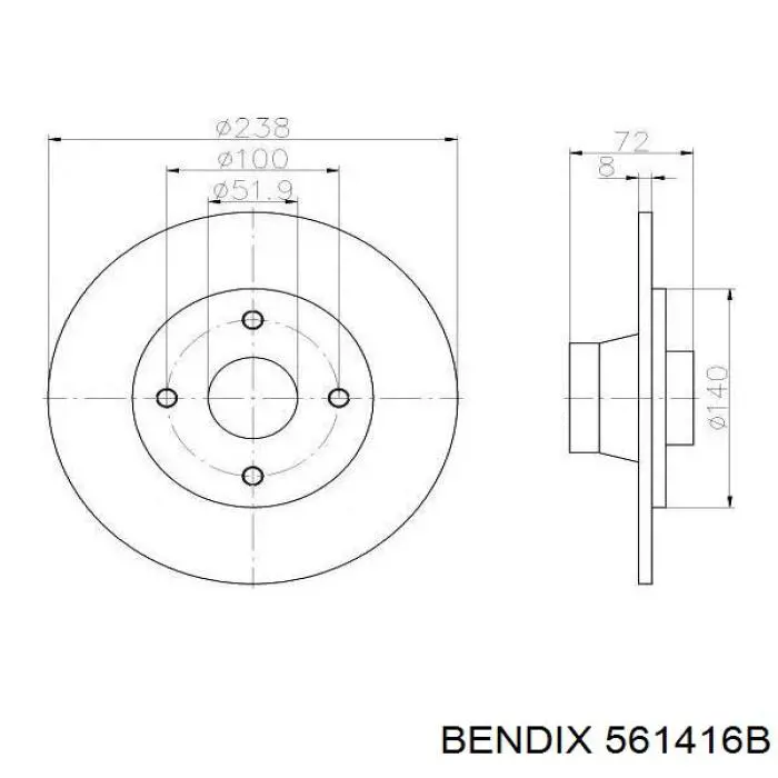 Купити Гальмівні диски Renault 11 5 dr BC37