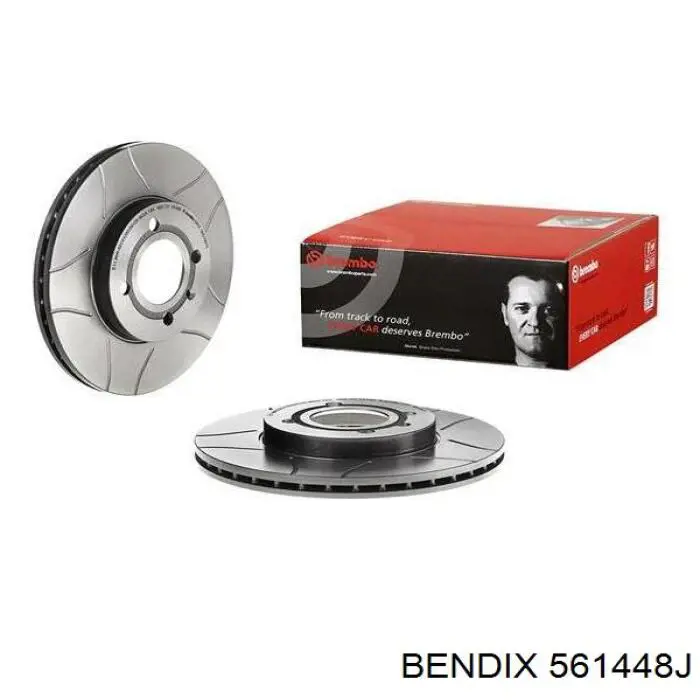Купити 561448J Jurid/Bendix Ротор гальмівний