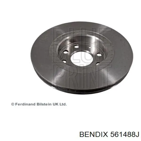 Диск гальмівний передній Jurid/Bendix 561488J