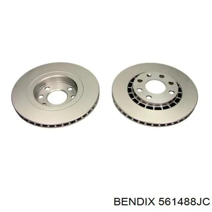 Гальмівні диски передні 561488JC Jurid/Bendix