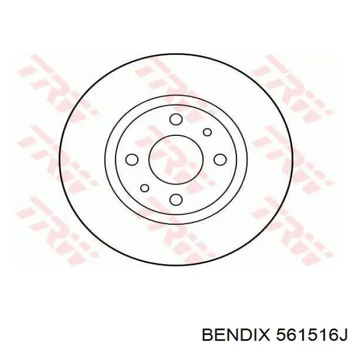 PRD1266 Protechnic Гальмо дискове переднє