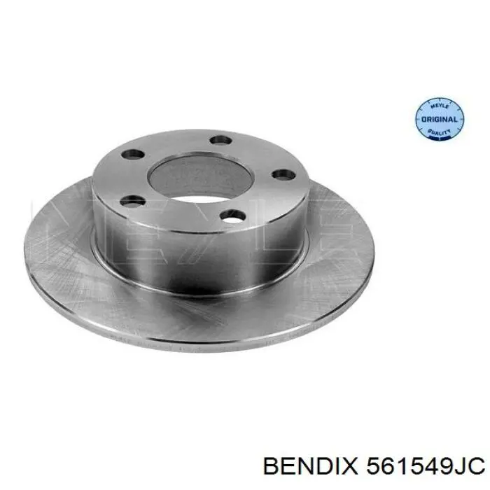Гальмівні диски 561549JC Jurid/Bendix