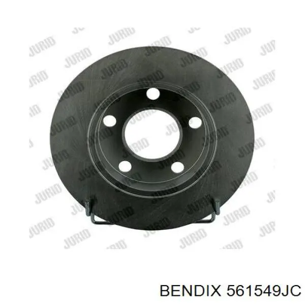 561549JC Jurid/Bendix диск гальмівний задній