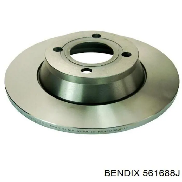 561688J Jurid/Bendix Гальмо дискове переднє