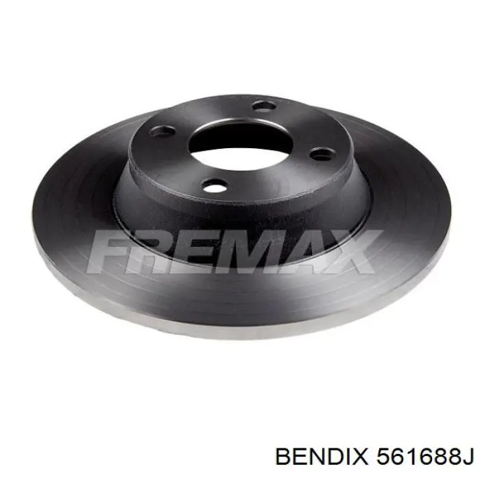 Диск переднього гальма Jurid/Bendix 561688J ціна, від 32.29 USD