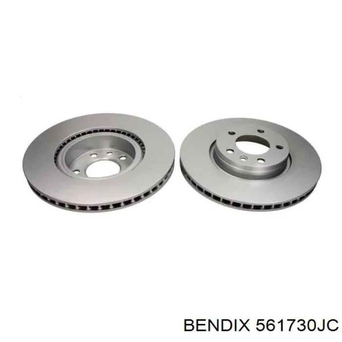 Диск переднього гальма Jurid/Bendix 561730JC ціна, від 51.70 USD