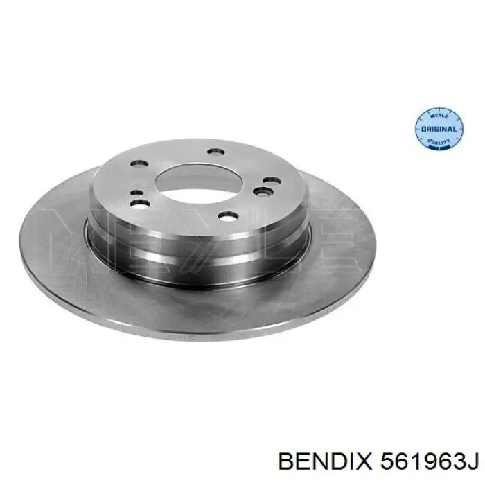 Купити 561963J Jurid/Bendix Диск заднього гальма