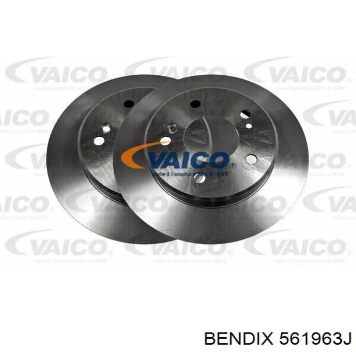 Задні дискові гальма Jurid/Bendix 561963J ціна, від 30.32 USD