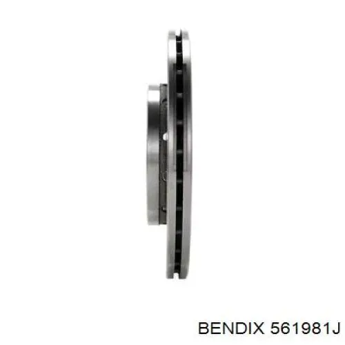 561981J Jurid/Bendix Гальмо дискове переднє
