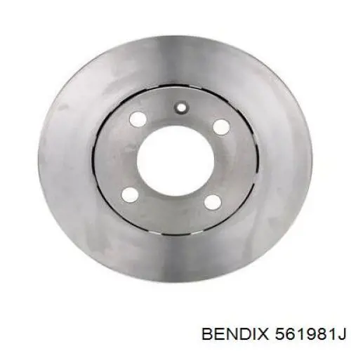 Диск переднього гальма Jurid/Bendix 561981J ціна, від 25.83 USD