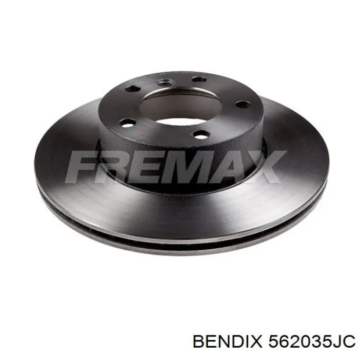 Диск переднього гальма Jurid/Bendix 562035JC ціна, від 46.83 USD