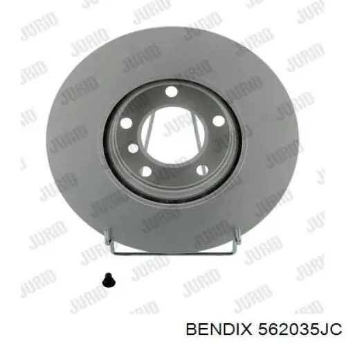 562035JC Jurid/Bendix диск гальмівний передній