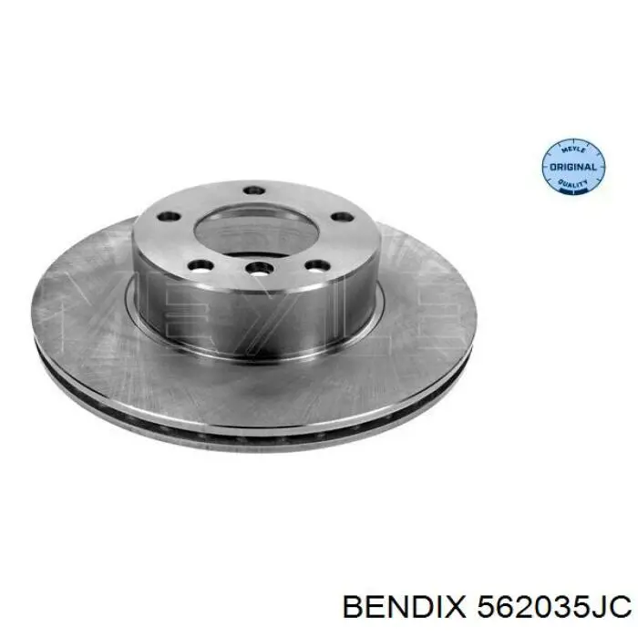 Гальмівні диски передні 562035JC Jurid/Bendix