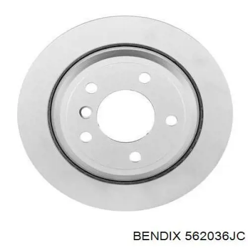 Гальмівні диски 562036JC Jurid/Bendix