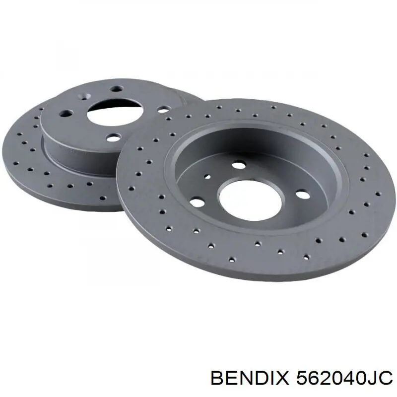 Гальмівні диски передні 562040JC Jurid/Bendix