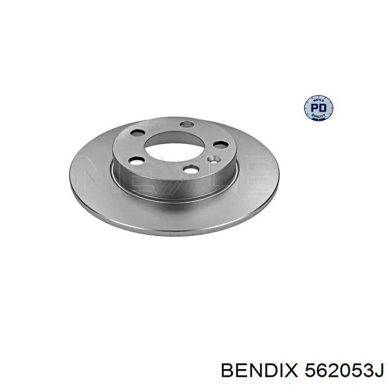 Гальмівні диски 562053J Jurid/Bendix