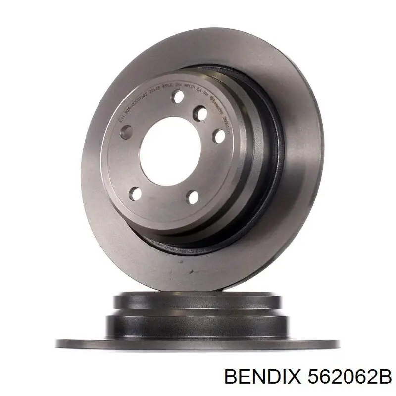 Задні дискові гальма Jurid/Bendix 562062B ціна, від 35.83 USD