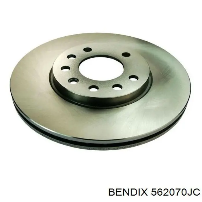 Диск гальмівний передній Jurid/Bendix 562070JC