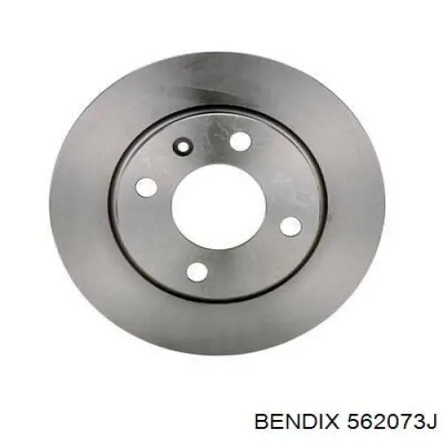 562073J Jurid/Bendix Гальмо дискове переднє