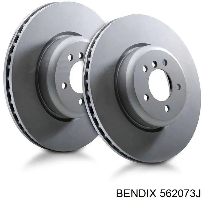 Диск переднього гальма Jurid/Bendix 562073J ціна, від 20.72 USD