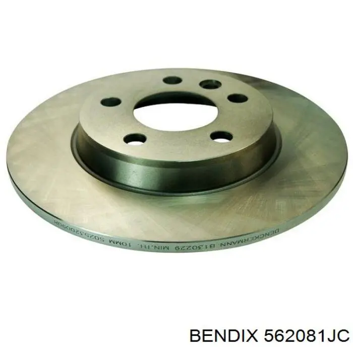 Диск гальмівний задній Jurid/Bendix 562081JC