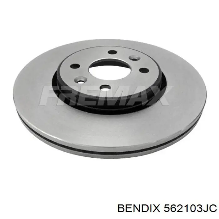 Гальмівні диски передні 562103JC Jurid/Bendix