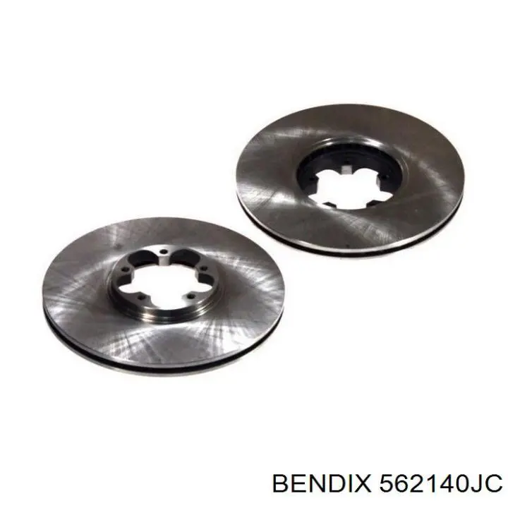 Диск переднього гальма Jurid/Bendix 562140JC ціна, від 43.25 USD
