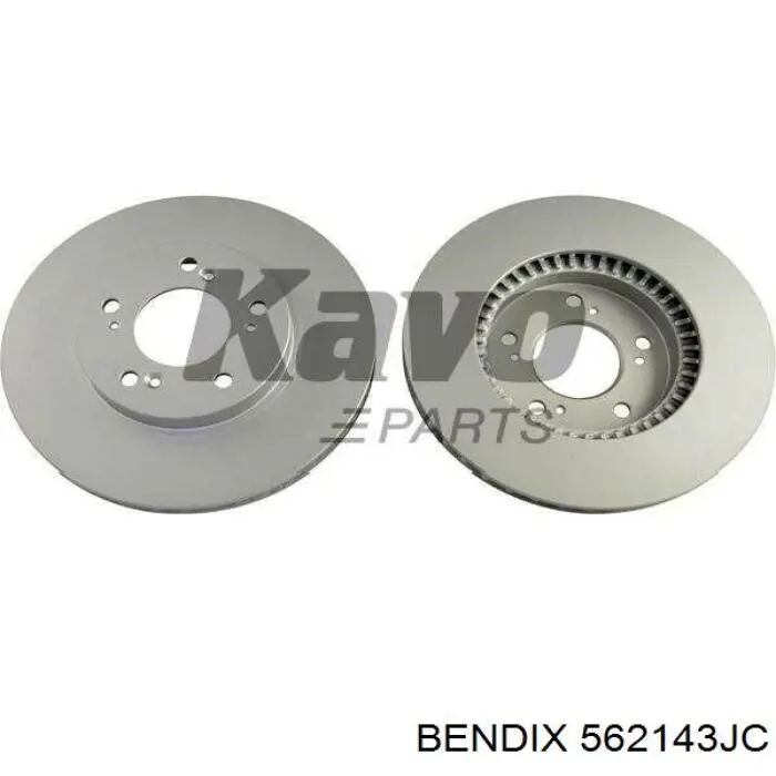 Диск гальмівний передній Jurid/Bendix 562143JC