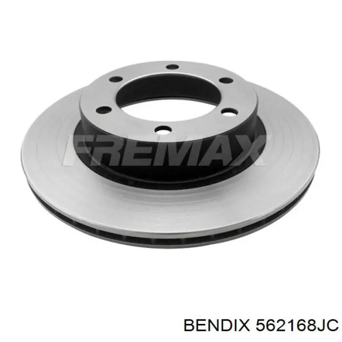 Гальмівні диски передні 562168JC Jurid/Bendix