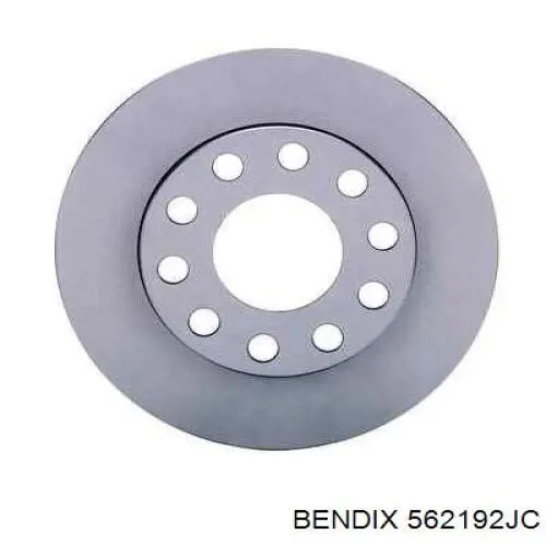 Диск гальмівний задній Jurid/Bendix 562192JC