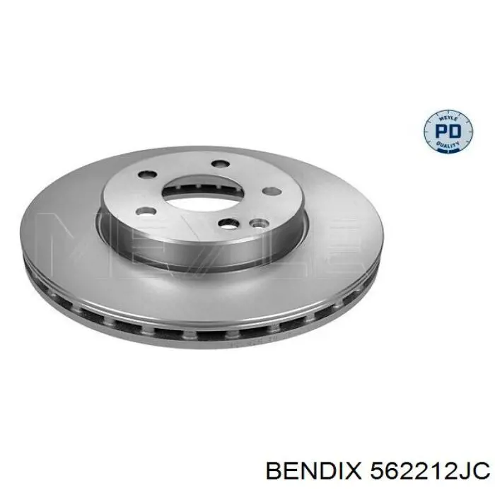 Диск переднього гальма Jurid/Bendix 562212JC ціна, від 56.02 USD