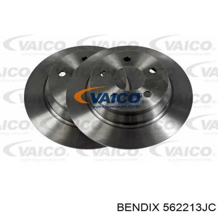 Диск гальмівний задній Jurid/Bendix 562213JC