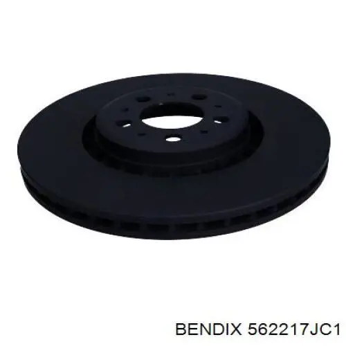 Диск переднього гальма Jurid/Bendix 562217JC1 ціна, від 69.70 USD