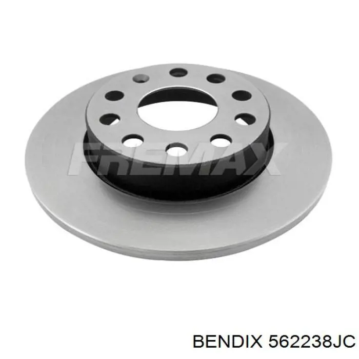 Гальмівні диски 562238JC Jurid/Bendix